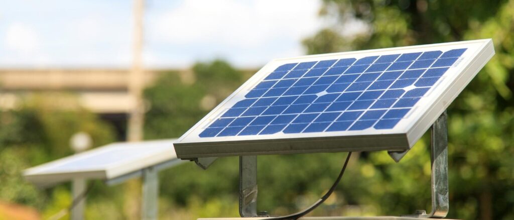 solar panel trees