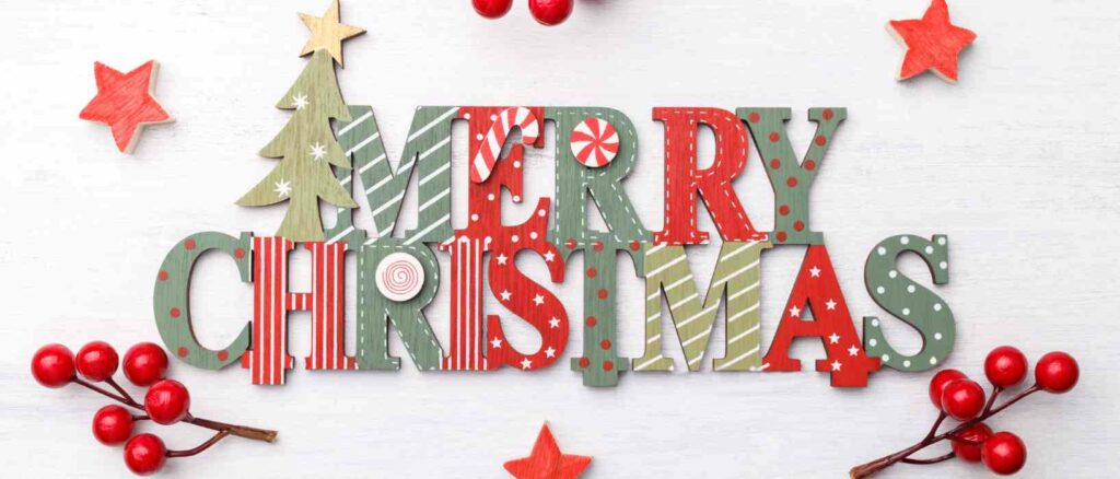 Merry Christmans Article Header from Play It Green