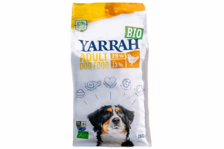 Sustainable Dog Food Yarrah Organic Adult dry dog food with chicken