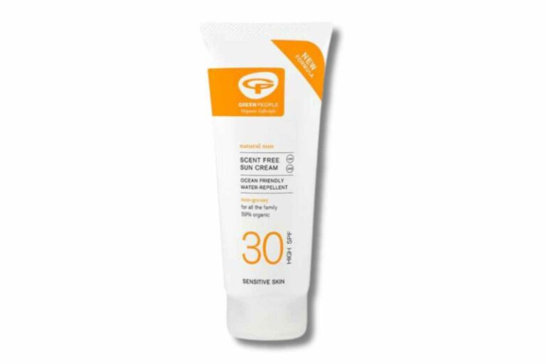 Sustainable Sunscreen Green People's SPF30 Scent free sunscreen