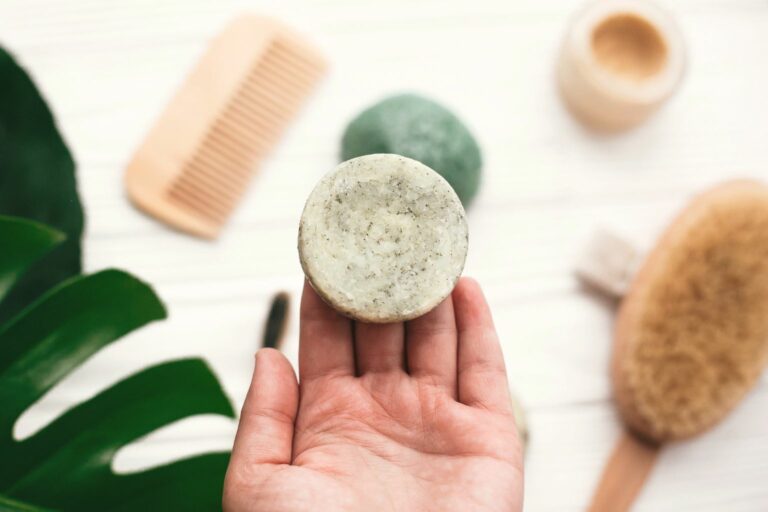 Sustainable Shampoo - Shampoo bars are a much more sustainable option than bottled shampoo