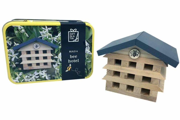 Sustainable Toys - Apples to Pears Gift in a Tin Bee Hotel
