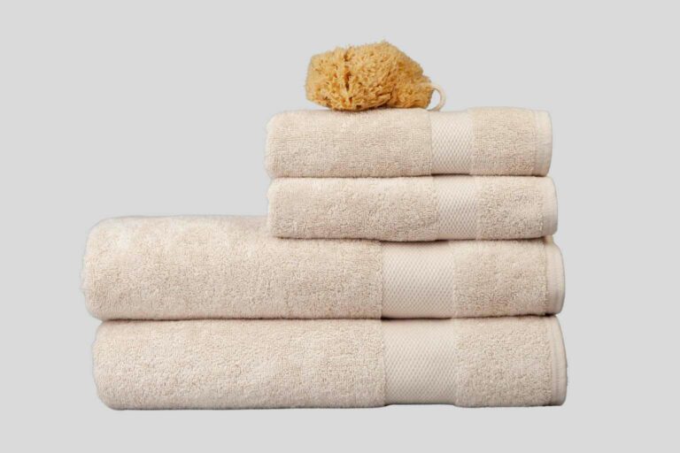 Sustainable Towels Dip and Doze Organic cotton towels are a great choice