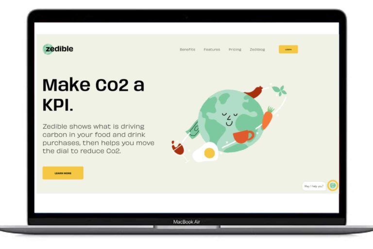 Zedible's platform helps hospitality measure the CO2 impact of its food and drink accurately