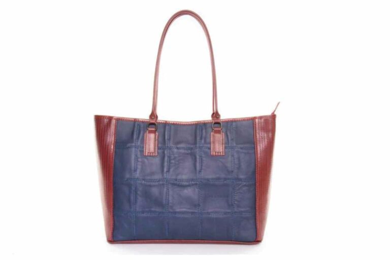 Sustainable Handbags - Elvis and Kresse handbag made from reclaimed leather and recycled fire hose