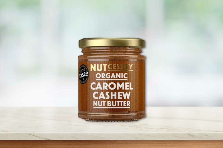 Sustainable Peanut Butter Nutcessity's caramel cashew butter tastes amazing