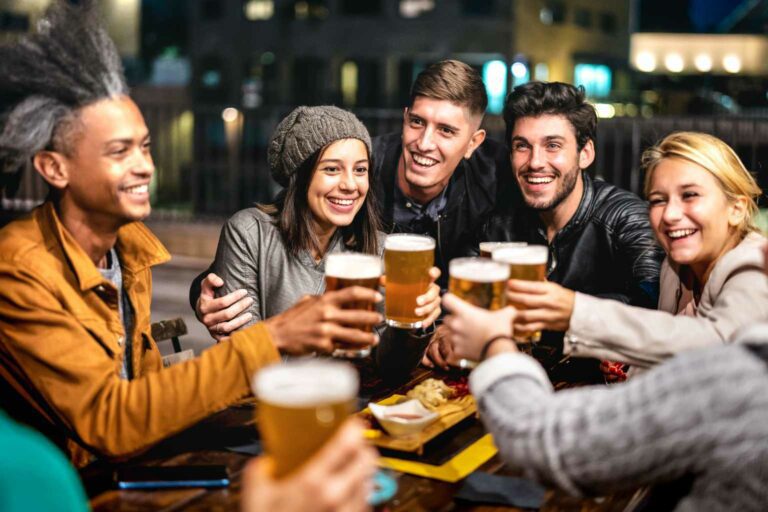 Sustainable Beer - Drinking sustainable beer means you can enjoy time with your friends and help the planet