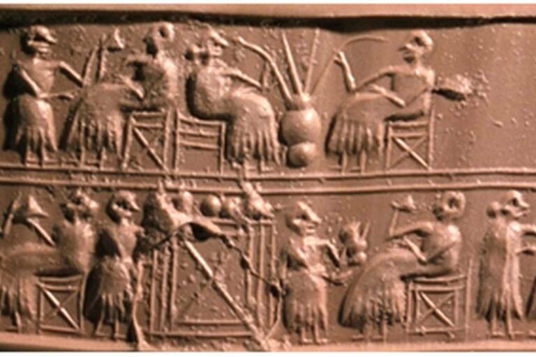 Sustainable Beer The world's oldest depiction of people sharing a beer is over 4000 years old