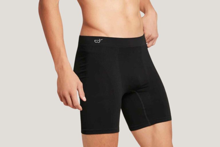 Sustainable Underwear - Boody's bamboo original long boxers in black