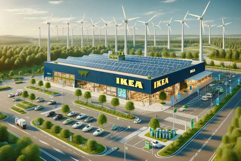 Climate Action - In an outstanding example of Climate Action, Ikea has decoupled its emissions from its growth