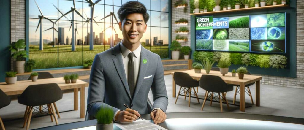 Green Achievements Header