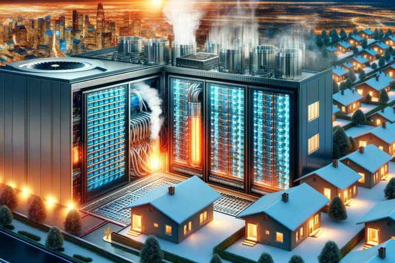 A supercomputer in Scotland is being used to heat homes in a win for circularity