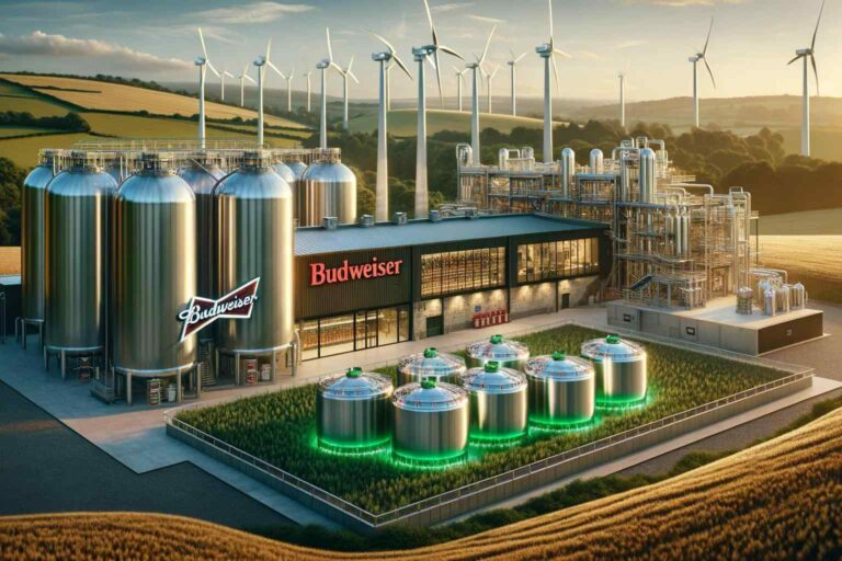 Eco-Friendly Steps Budweiser's Green Hydrogen project is a first of its kind for the UK