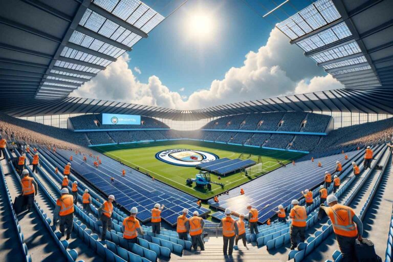 Positive Steps Manchester City FC aim to lead the way when it comes to green energy in elite football