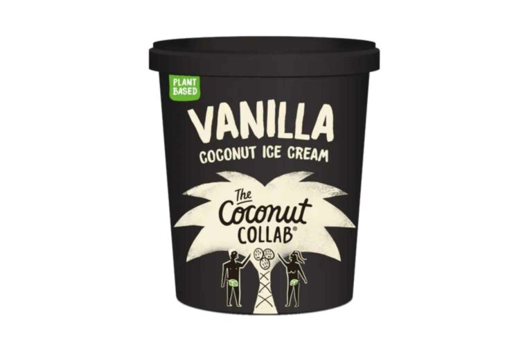 Sustainable Ice Cream - The Coconut Collab's Vanilla Ice Cream is a sustainable take on a family favourite