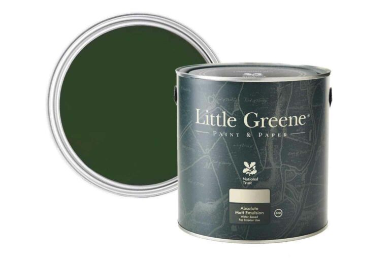 Sustainable Wall Paint - Little Greene Dark Brunswick Green 88 sustainable wall paint