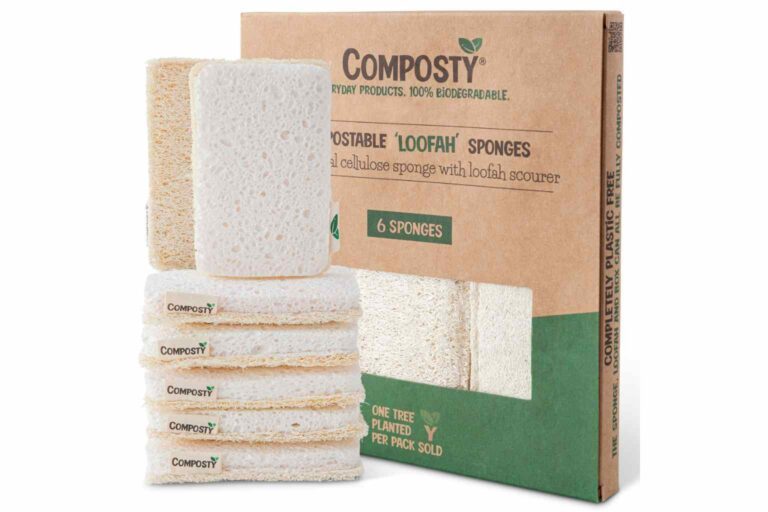 Composty compostable loofah sponges are one of our founder, Richard's favourite products