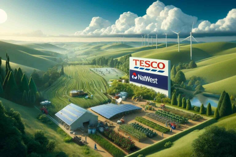 Eco-Friendly Change Tesco and NatWest have joined forces to support farmers in the UK