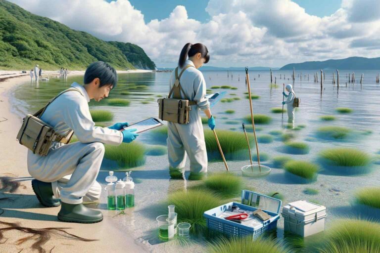 Positive Eco Change - Japanese marine scientists believe seagrass has strong carbon capture abilities