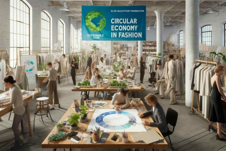 Eco Progress - Fashion leaders along with the Ellen MacArthur Foundation are investigating circularity for the industry