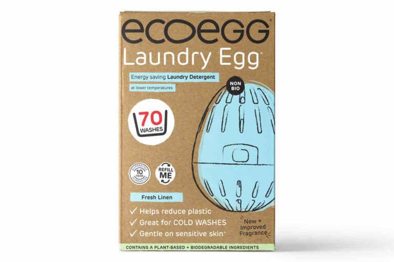 Sustainable Laundry Products - Ecoegg's laundry egg is a unique and sustainable way to clean your clothes