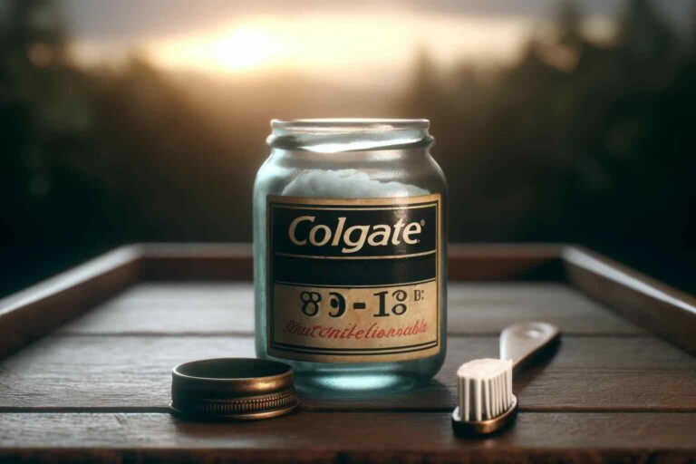 Sustainable Toothpaste The first commercially available toothpaste in a jar was made by Colgate in 1873