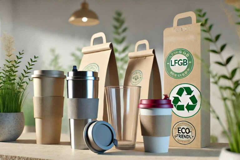 Reusable Coffee Cups Look for cups made from materials like bamboo or glass that can be recycled