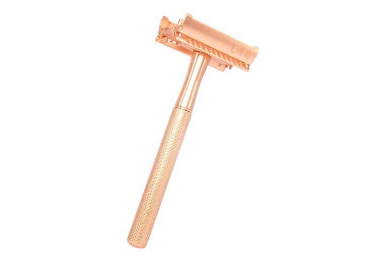 Sustainable Razors - Lane44's women's sustainable safety razor comes with vegan shave cream included