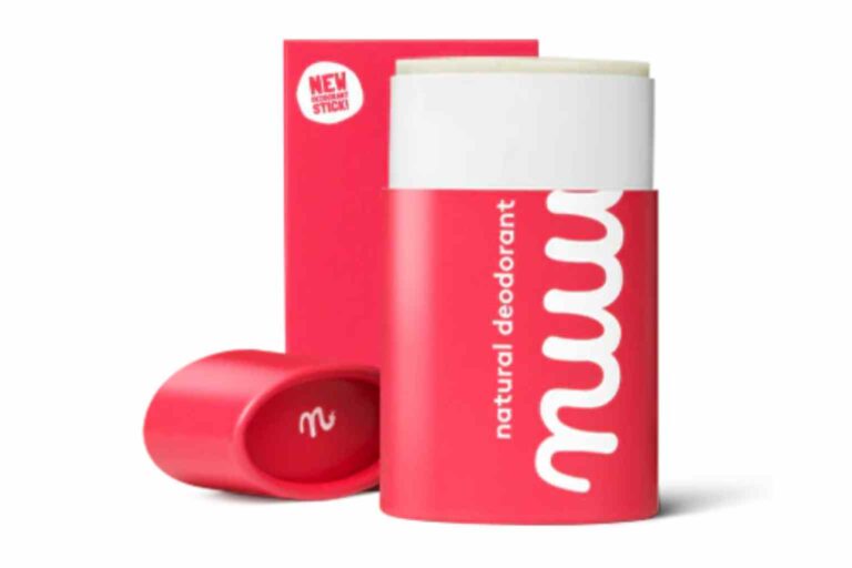 Eco Friendly Deodorant - Nuud's natural deodorant lasts 6-7 weeks and comes in recycled packaging