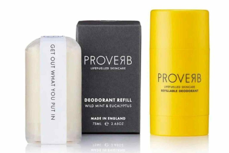 Eco Friendly Deodorant - Proverb's deodorant is refillable, natural and comes in three different strengths