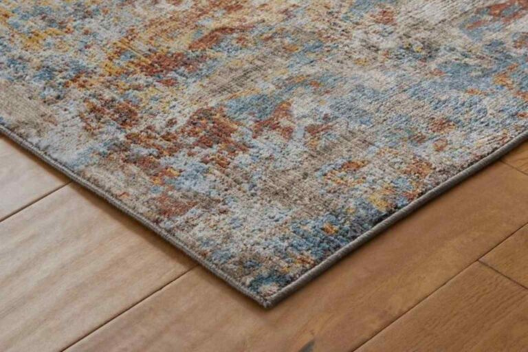 Eco-Friendly Rug Scandi Home's Mojave rug is hard wearing and made from recycled polyester