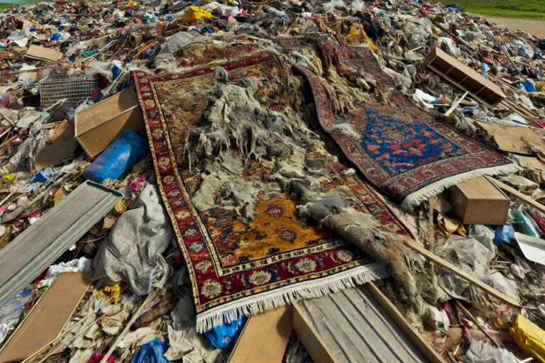 Eco-Friendly Rugs - Many rugs end up in landfill where they take hundreds of years to break down and contribute to more pollution