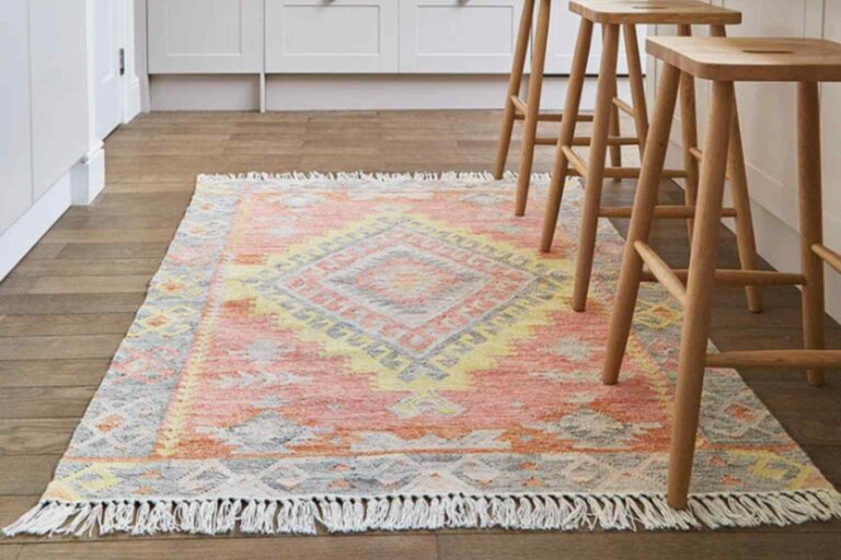 Eco-Friendly Rugs - Weaver Green's Nomad Tarifa rug is hard wearing and made from recycled plastic bottles