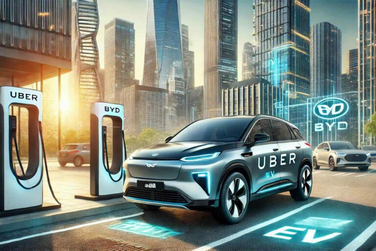 Inspirational Eco Steps - Uber's partnership with BYD is set to reduce the carbon impact of millions of rides