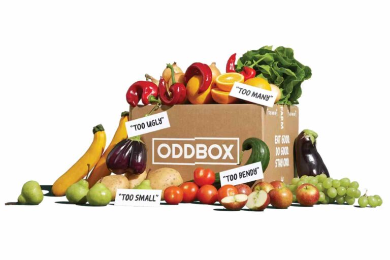 Sustainable Diet - Oddbox delivers fruit and veg that is deemed 'too ugly' to sell and saves great food from landfill