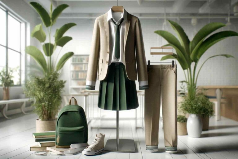 Sustainable School Uniform - Look for uniforms made from recycled or organic materials that are hard wearing