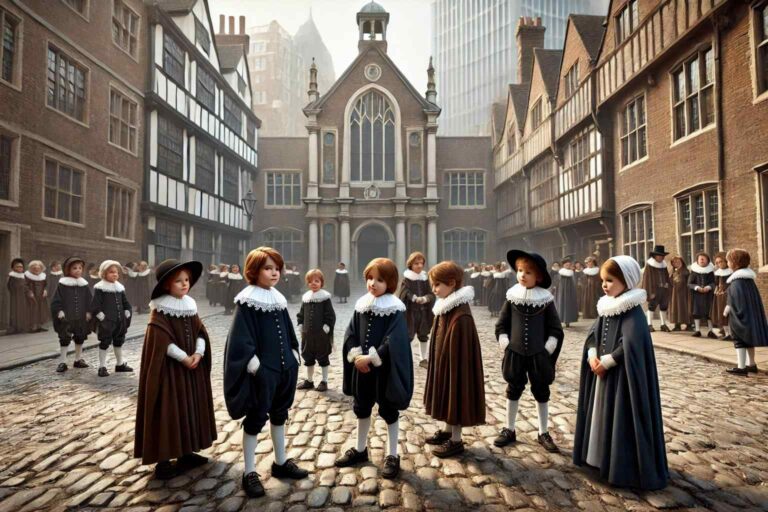 Sustainable School Uniform - The first recorded school uniform comes from Christ's Hospital School in the UK in 1552