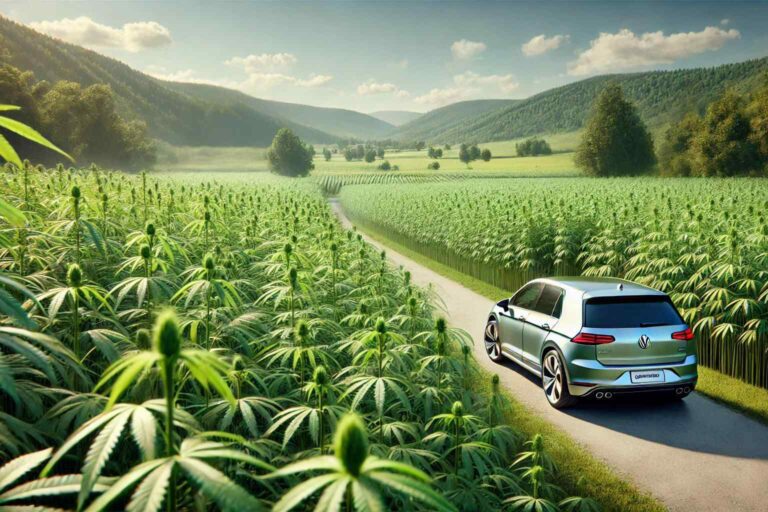 Innovative Eco News - Volkswagen is investigating using industrial hemp - a renewable resource to make vegan leather for its seats