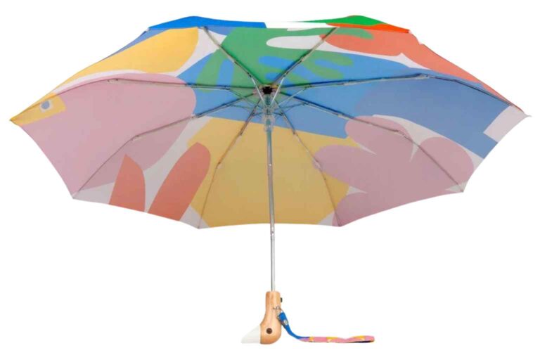 Eco-Friendly Umbrella - Original Duckhead Matisse print eco-friendly compact duck umbrella