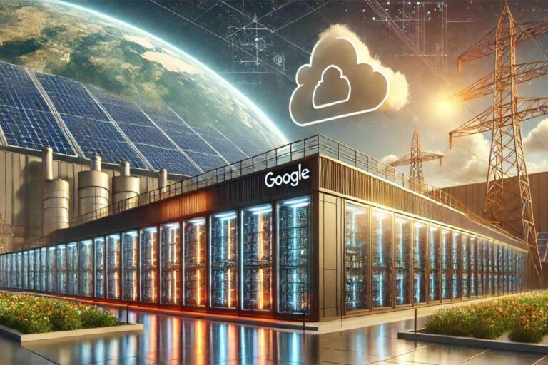 Innovations in Sustainability - Google's servers use an algorithm to draw on sustainable energy at their busiest times