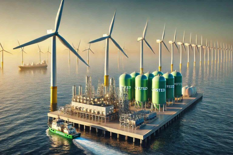 Innovations in Sustainability Green Hydrogen is now being made using energy generated by wind power