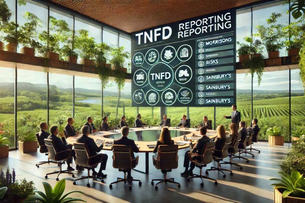 Sustainability News for 18th November - More than 500 companies including Morrisons and Sainsbury's are committed to TNFD aligned reporting