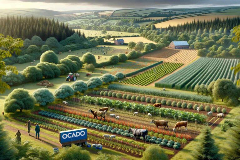 Sustainable Progress Ocado is trialling regenerative farming in a bid to lower its impact