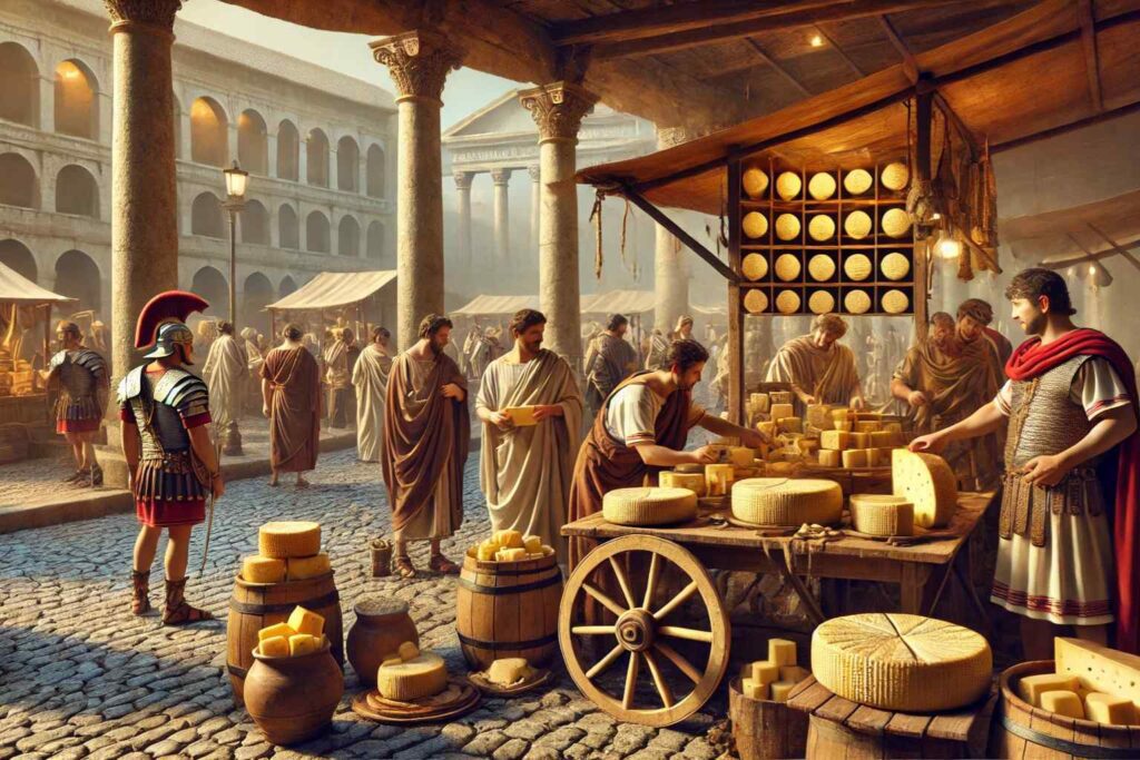 Eco Friendly Cheese The Romans loved cheese so much their soldier carried wheels of cheese with them on their military campaigns