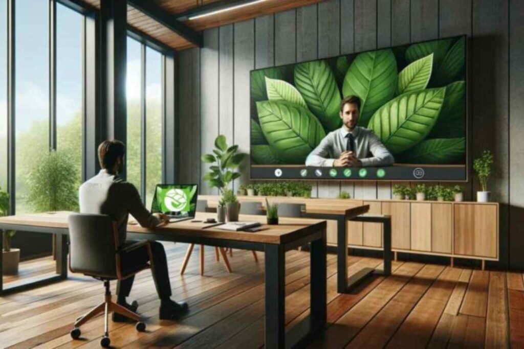 Most Read Business Tips of 2024 - Our third most read business tip of 2024 was about sustainable video conferencing