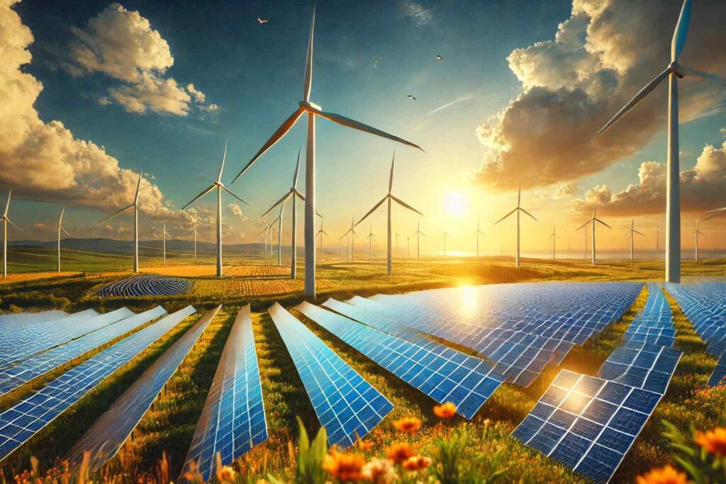Sustainability News for 2025 - We want to see solar and wind power and storage solutions take off hugely in 2025