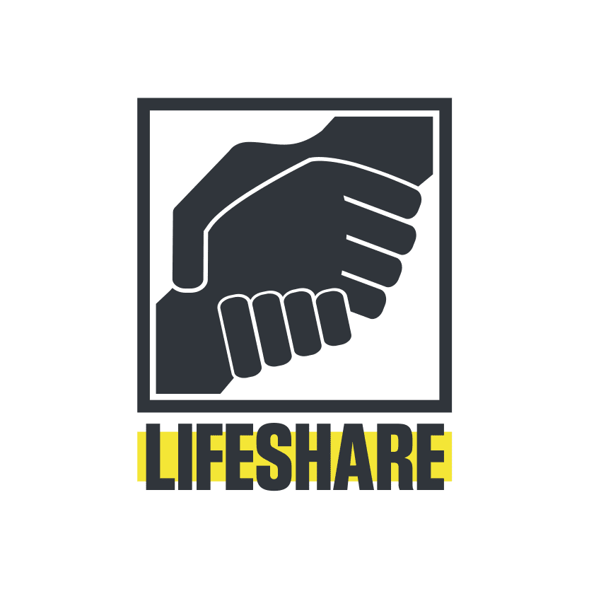 lifeshare logo stacked
