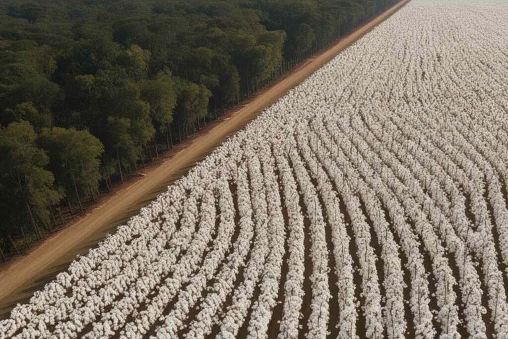 Eco Friendly Underwear - As well as being resource heavy and needing chemical to grow, cotton production has a huge impact on deforestation
