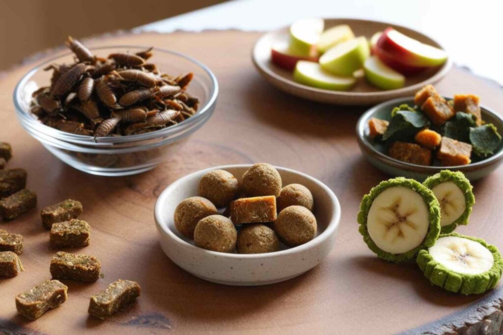 Sustainable Pet Treats - You can be more sustainable by looking for pet treats made from insects, fruit and food leftovers