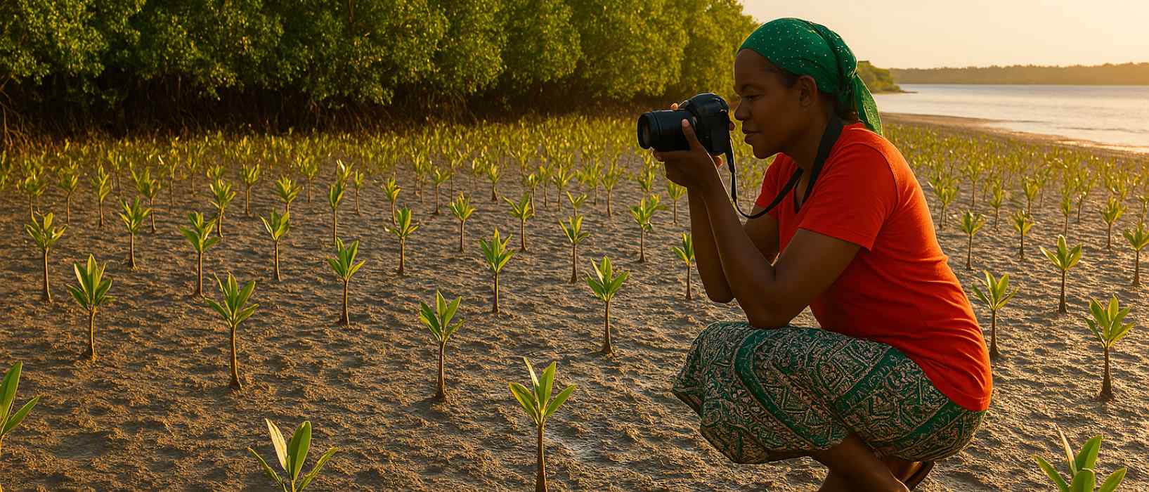 Mangrove Nature Repair Report Header